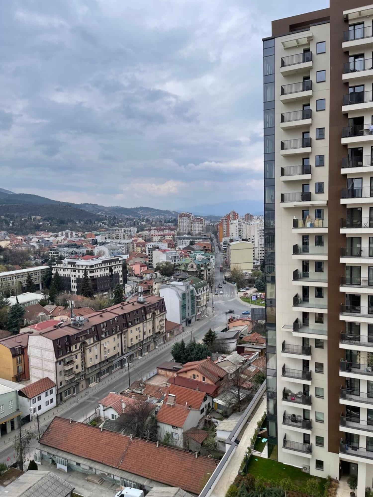 180° View Apartment In Diamond Building Skopje Exterior foto
